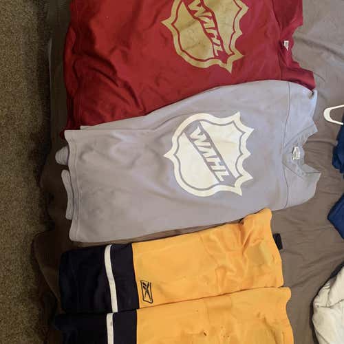 Gray Adult  CCM Jersey
