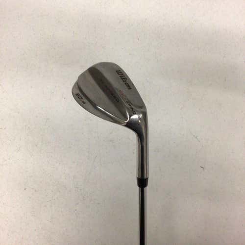 Used Wilson Harmonized Sole Grind 60 Degree Steel Regular Golf Wedges