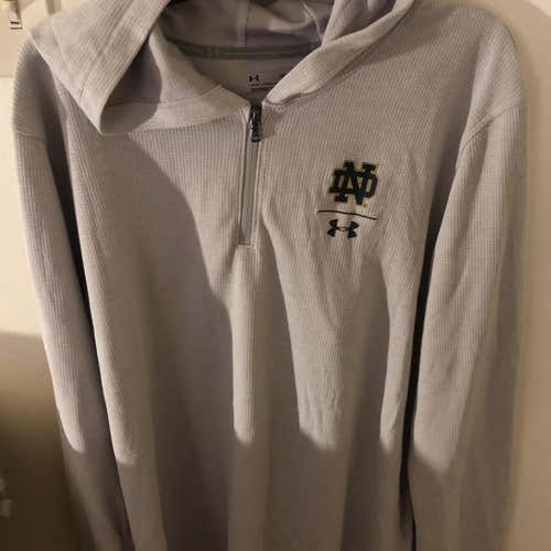 Notre Dame Fighting Irish UA Mens NCAA 1/4 Zip 2XL