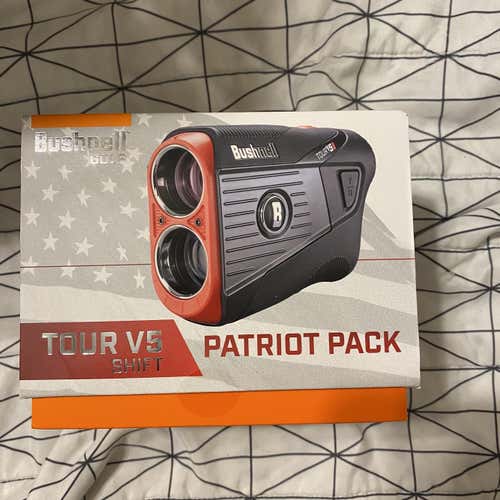 New Bushnell Tour V5 Shift Patriot Pack Laser Range Finder