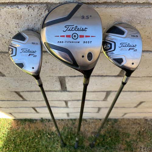 Titleist Driver & Fairway Woods Set RH