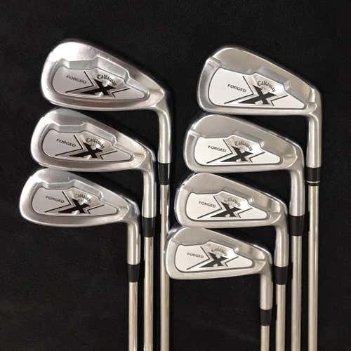 Men's Right Handed Regular Flex Steel Shaft Iron Set