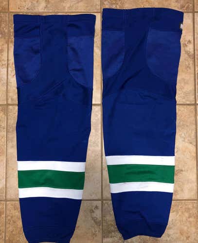 Pro Stock Reebok Edge Vancouver Canucks Home and Away Socks