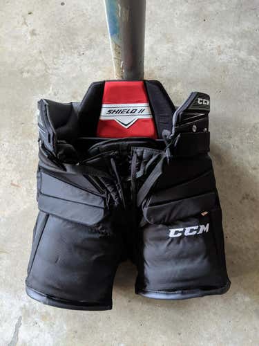 New Senior Large CCM Extreme Flex II Shield Pro Hockey Goalie Pants