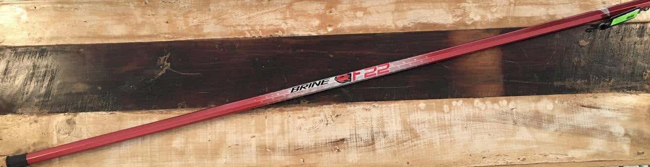 New Brine Lacrosse F22 Defense Shaft