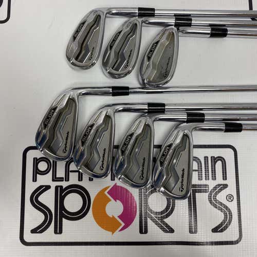 Used Taylormade Sldr 4i-pw Steel Regular Golf Iron Or Hybrid Sets