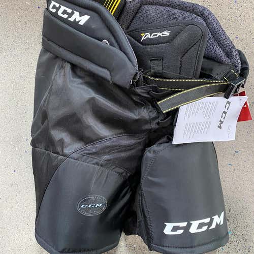 Black Junior Small CCM Tacks 5092  Hockey Pants