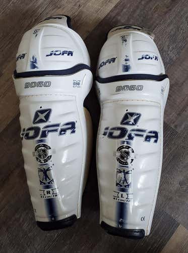 Used Senior Jofa 9060 Shin Pads Pro Stock