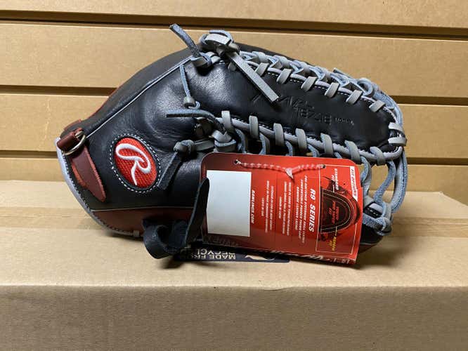 New Rawlings RHT R9 R96019BSGFS Glove 12.75"