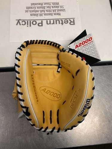 Brown High School/College Catcher's A2000 33" Baseball Glove