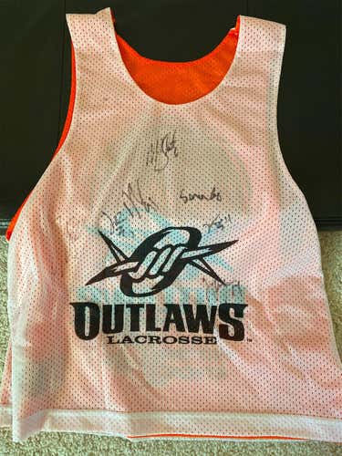 Denver Outlaws Signed Ball boy Pinnie