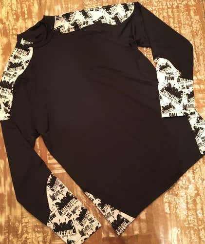 New Flow Society Lacrosse Mock Compression Long Sleeve