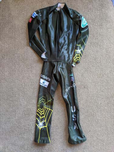 New Spyder DH Suit, FIS Legal, 2019-2020 US Ski Team, Unisex Large