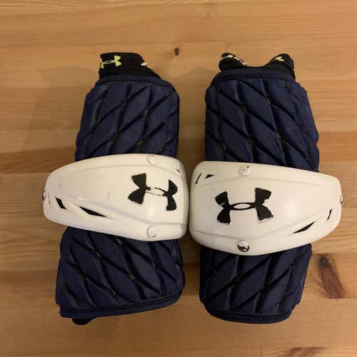 Used Team Issued Naval Academy Under Armour VFT+ Arm Pads(Navy Blue)