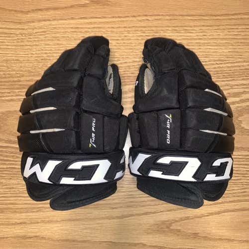 Black Senior CCM 4R Pro 13"  Gloves