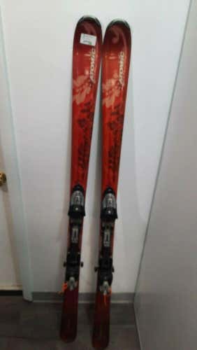 Atomic Balanze All Mountain Skis With Atomic Bindings Size 168cm
