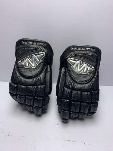 Used Mission Wicked One 13" Ice Hockey Gloves