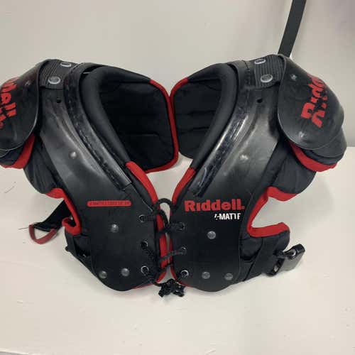 Small Riddell Shoulder Pads