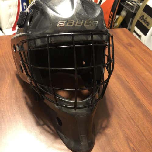Black Senior Bauer NME VTX Goalie Mask