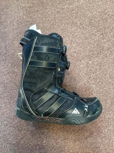 Kid's Size 6.0 (Women's 7.0) K2 Vandal Snowboard Boots