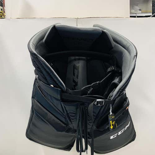 Black Senior Large CCM Premier Pro Hockey Goalie Pants