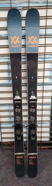 Women's Used 2018 Volkl All Mountain Secret Skis With Bindings Max Din 11