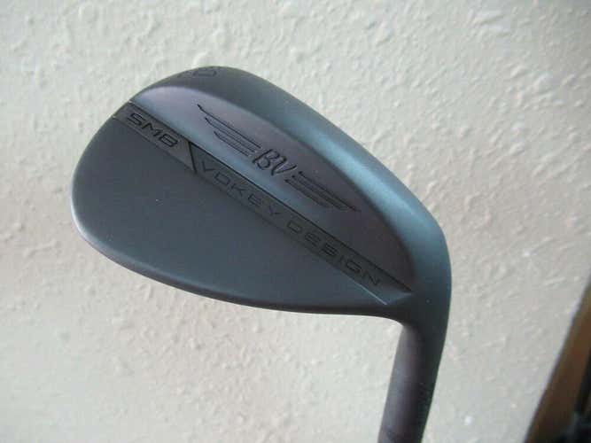 MINT TITLEIST VOKEY SM8 L GRIND BLACK 60* LOB WEDGE FACTORY STEEL TV 360 GRIP