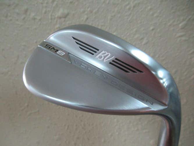 MINT TITLEIST VOKEY SM8 D GRIND CHROME 60* LOB WEDGE FACTORY STEEL TV 360 GRIP