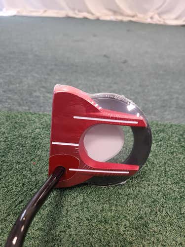 New Men's TaylorMade Right Handed Mallet Spider Arc Red Putter 35"