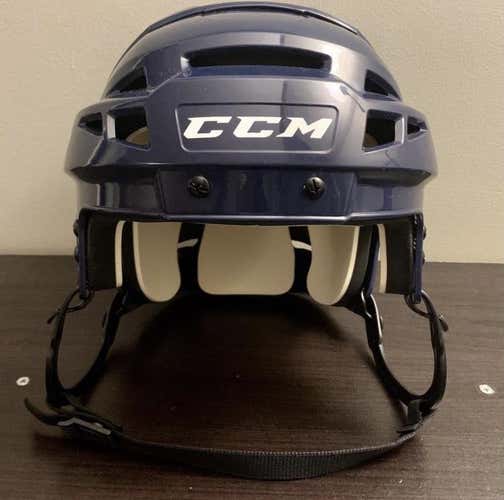 PRO STOCK CCM V08 HELMET - NAVY - Size L - NEW