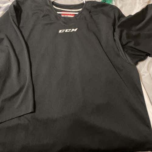 Black Adult Goalie Cut CCM Jersey