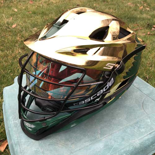 Used Gold Cascade S With Throne Visor