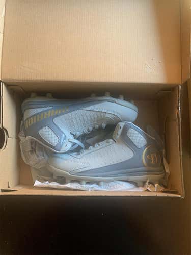 Gray Unisex Molded Cleats Warrior Cleats