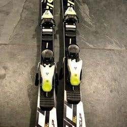 Fischer Racing RC4 World Cup SL Jr Skis With FJ7 Bindings