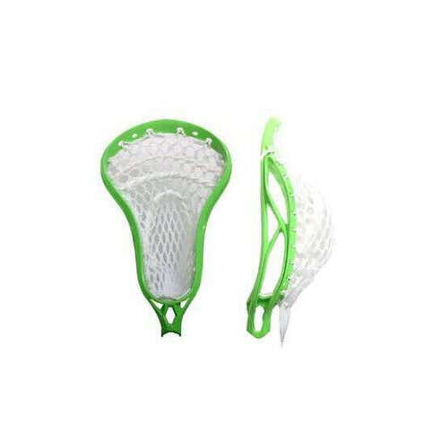 Bundle - 2 New Brine Blueprint X strung mens lacrosse head boys field white Green HBLPXOSM