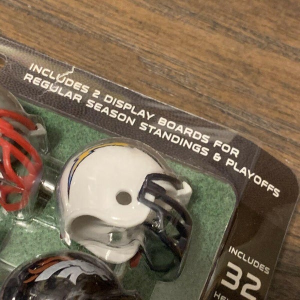 NFL Football 32 Team Mini Helmet Standings Tracker Display Set