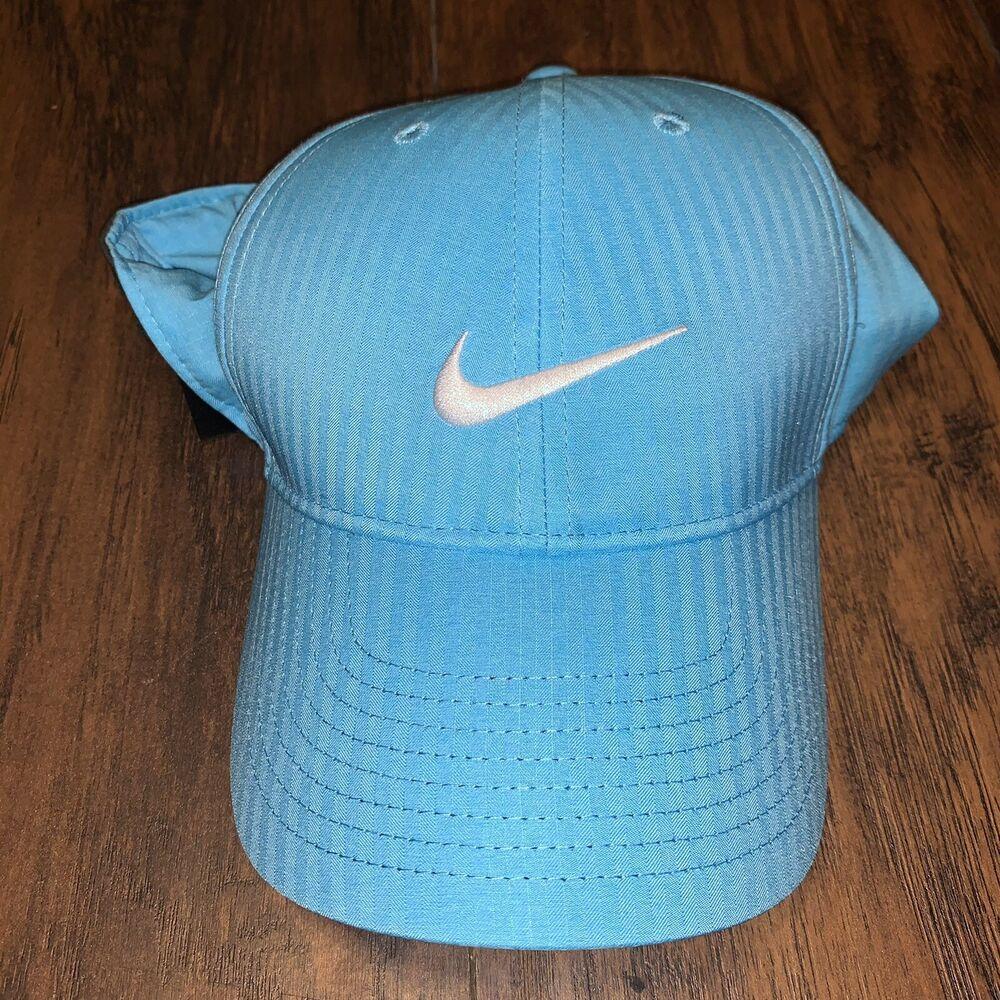 nike light blue cap