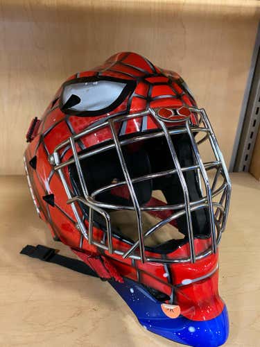 NEW Itech (Bauer) Profile 1400 Marvel Junior Goalie Mask - Spiderman