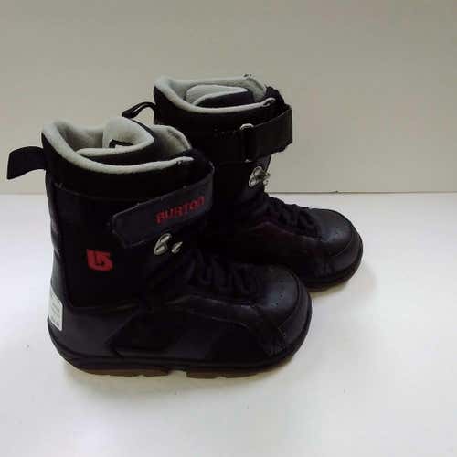 Used Burton Freestyle Junior 03 Snowboard Boys Boots