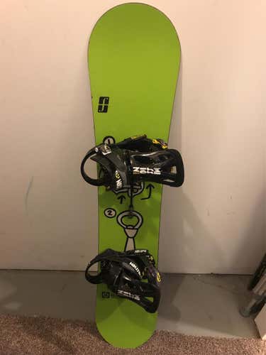 Kid's  Forum With Bindings Medium Flex Directional Snowboard