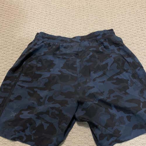 Lululemon Medium Blue Camo Shorts