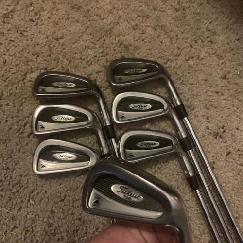 Men's Right Handed Stiff Flex Steel Shaft Iron Set