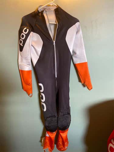 Orange Youth  POC Ski Suit
