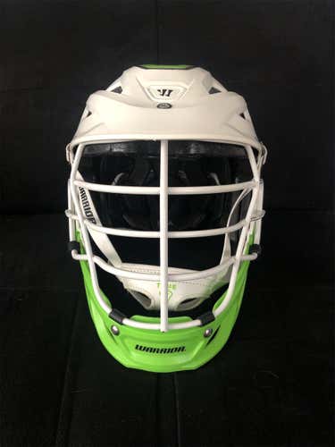 White Used Player's Warrior Burn Helmet