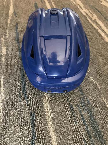 Blue Used Medium Bauer Re-Akt 150 Helmet