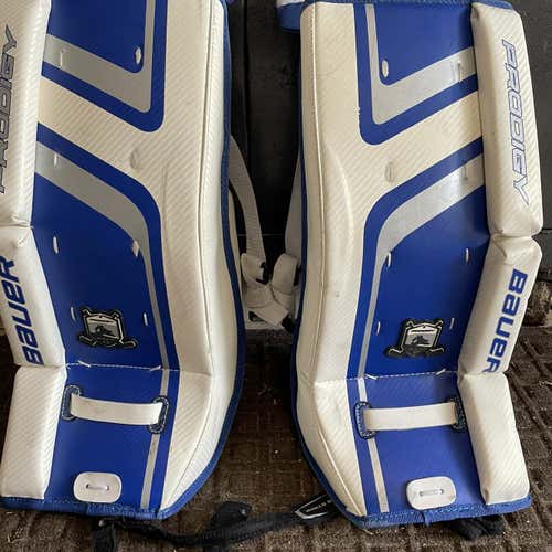 Used 20" Bauer Prodigy 2.0 Goalie Leg Pads