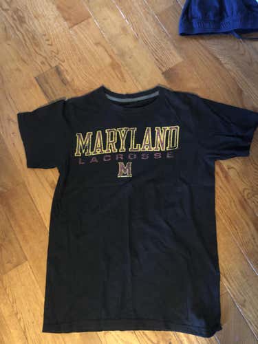Maryland Lacrosse Black Used Men's Adult Small Other Shirt