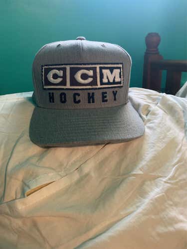 Gray Adult One Size Fits All CCM Hat