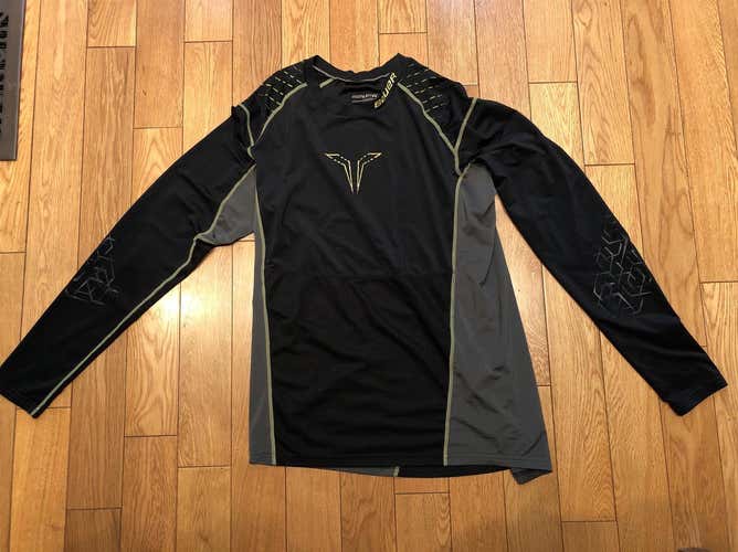 Black Senior Medium Bauer Compression