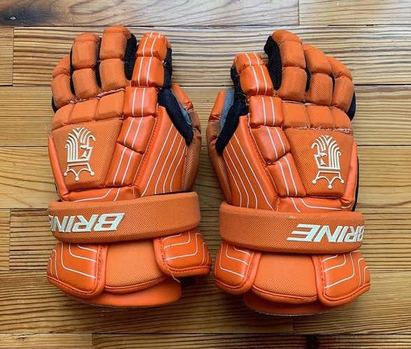 Orange Brine King Superlight 13" Lacrosse Gloves